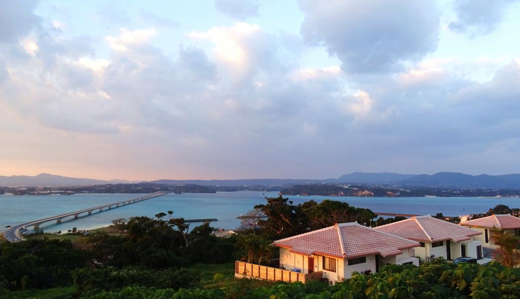 Hotel Ocean Hills Kouri à Nakijin Extérieur photo